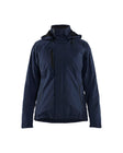 Winterjas Dames 4408 - Donker marineblauw/Zwart
