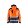 Blåkläder Winterjas High Vis Tomato High Visibility HIGH VIS ORANJE/MARINEBLAUW / XS,HIGH VIS ORANJE/MARINEBLAUW / S,HIGH VIS ORANJE/MARINEBLAUW / M,HIGH VIS ORANJE/MARINEBLAUW / L,HIGH VIS ORANJE/MARINEBLAUW / XL,HIGH VIS ORANJE/MARINEBLAUW / 2XL,HIGH VIS ORANJE/MARINEBLAUW / 3XL