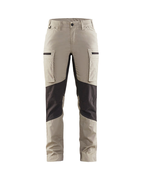 Service werkbroek Stretch Dames 7159 - Stone/Zwart
