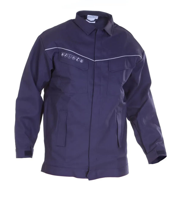Hydrowear Hydrowear MOSKOU Jack Multinorm FR/AS marineblauw Dark Slate Gray Marine / XS,Marine / S,Marine / M,Marine / L,Marine / XL,Marine / XXL,Marine / 3XL,Marine / 4XL