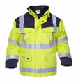 Hydrowear Hydrowear MILAAN Parka Multinorm FR/AS Green Yellow Fluor Geel - Marine / XS,Fluor Geel - Marine / S,Fluor Geel - Marine / M,Fluor Geel - Marine / L,Fluor Geel - Marine / XL,Fluor Geel - Marine / XXL,Fluor Geel - Marine / 3XL