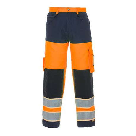 Hydrowear Hydrowear EN20471 broek Idstein Dark Orange Fluor Oranje - Marine / 44,Fluor Oranje - Marine / 46,Fluor Oranje - Marine / 48,Fluor Oranje - Marine / 50,Fluor Oranje - Marine / 52,Fluor Oranje - Marine / 54,Fluor Oranje - Marine / 56,Fluor Oranje - Marine / 58,Fluor Oranje - Marine / 60,Fluor Oranje - Marine / 62,Fluor Oranje - Marine / 64,Fluor Oranje - Marine / 66