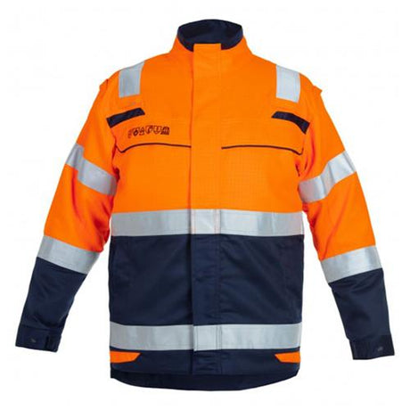 Hydrowear Hydrowear MILFORD Jack Multinorm Dark Orange Fluor Oranje - Marine / 44,Fluor Oranje - Marine / 46,Fluor Oranje - Marine / 48,Fluor Oranje - Marine / 50,Fluor Oranje - Marine / 52,Fluor Oranje - Marine / 54,Fluor Oranje - Marine / 56,Fluor Oranje - Marine / 58,Fluor Oranje - Marine / 60,Fluor Oranje - Marine / 62,Fluor Oranje - Marine / 64,Fluor Oranje - Marine / 66