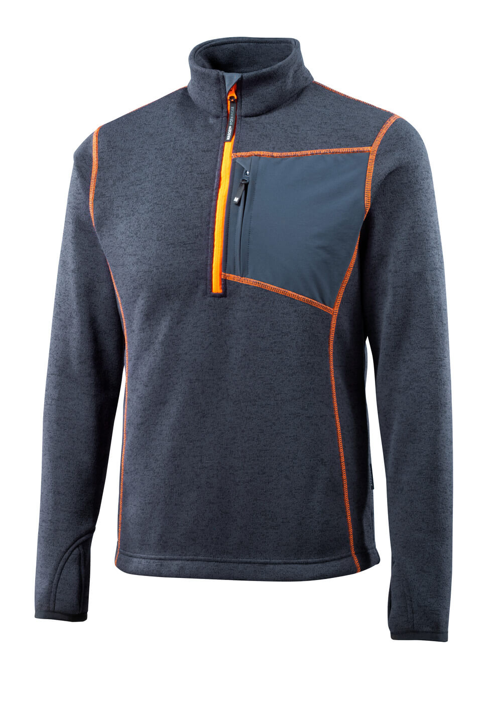 MASCOT Unisex Gebreide Trui met Korte Rits