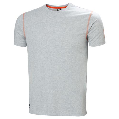 Helly Hansen Helly Hansen 79024 Oxford T-Shirt Gray T-shirt grijs / XS,grijs / S,grijs / M,grijs / L,grijs / XL,grijs / XXL,grijs / 3XL,grijs / 4XL,grijs / 5XL