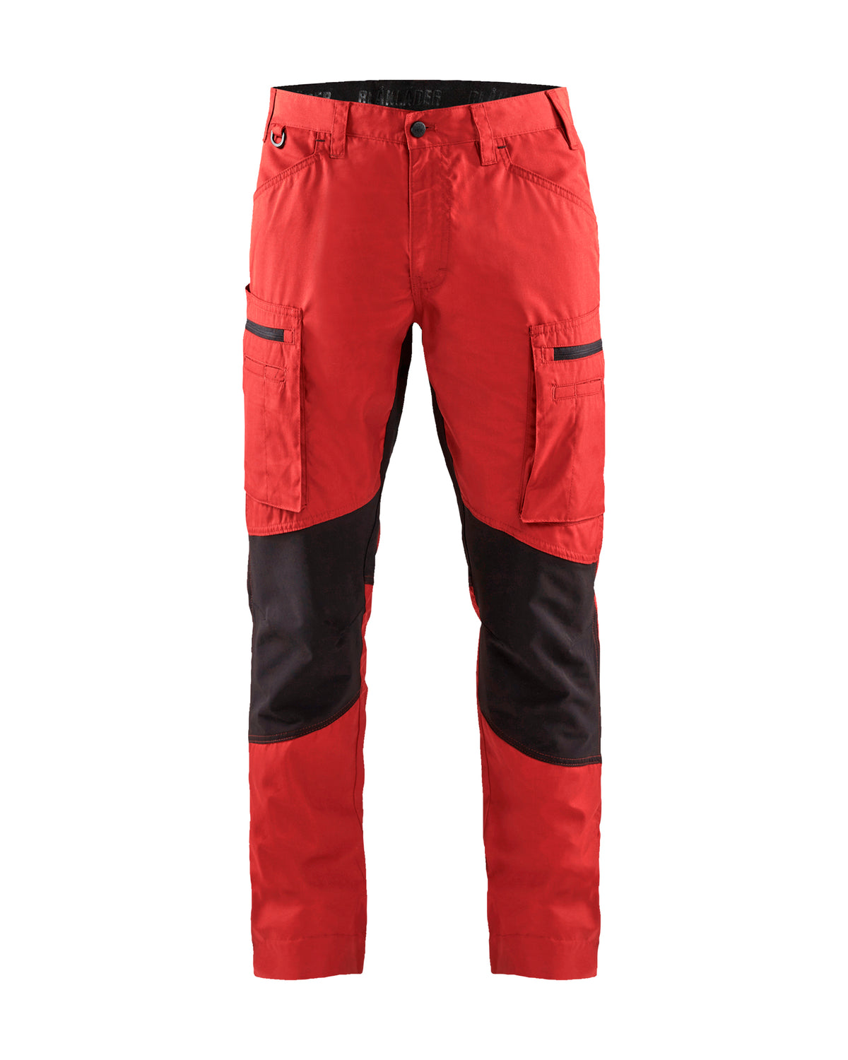 Service werkbroek stretch 1459 - rood/zwart