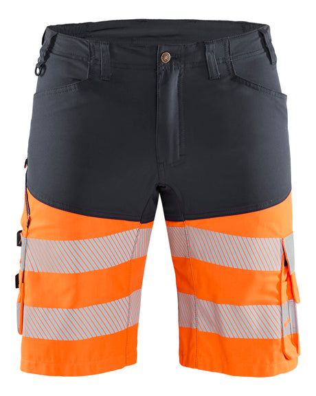 Korte Broek High-Visibility 1541 - Medium grijs/ High Vis Oranje
