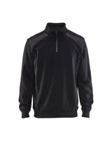 Sweatshirt 3353 - Zwart/Donkergrijs