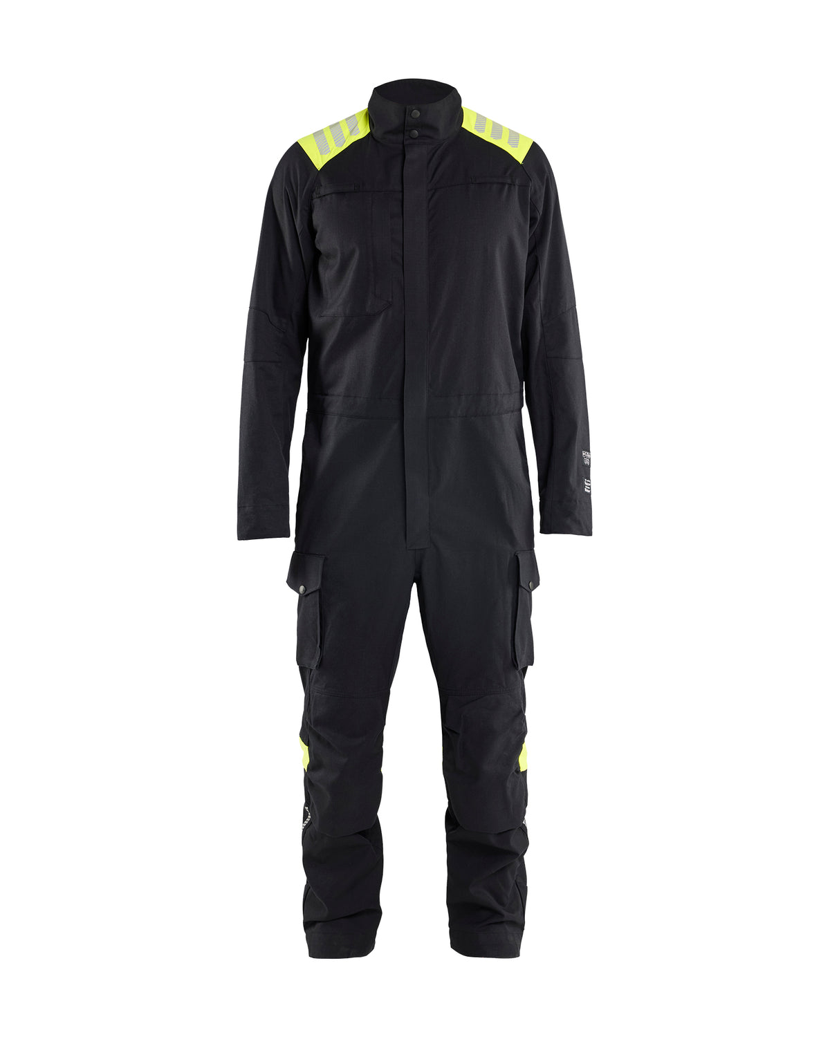 Overall Multinorm 6077 - Zwart/High Vis Geel