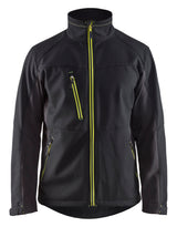 Softshell Jack 4950 - Zwart/High Vis Geel