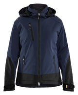 Softshell Jack Dames 4751 - Donker marineblauw/Zwart