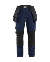 Werkbroek STRIKER Dames - Donker marineblauw/Zwart