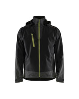 Softshell Jack 4749 - Zwart/High Vis Geel