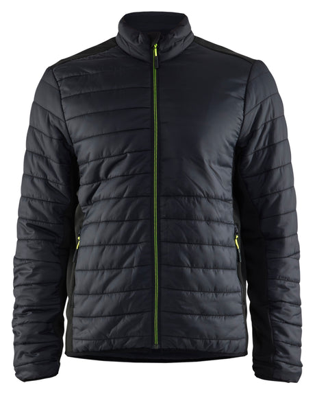 Warm gevoerd vest 4710 - Zwart/High Vis Geel