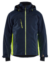 Lichtgewicht winterjas 4890 - Donker marineblauw/High Vis Geel