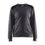 Sweatshirt Dames 3408 - Medium grijs/Zwart