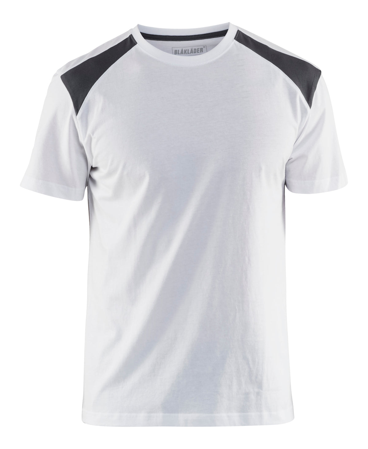 T-shirt Industrie 3379 - Wit/Donkergrijs