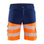 Korte Broek High-Visibility 1541 - Marineblauw/Oranje