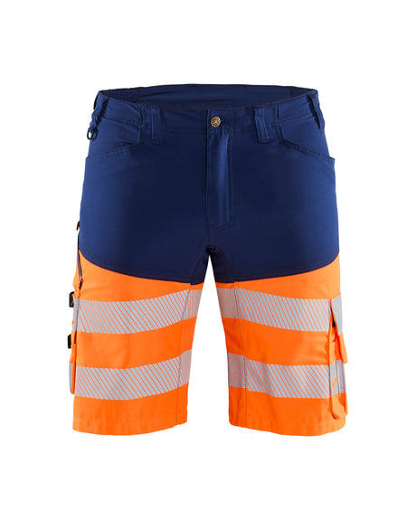 Korte Broek High-Visibility 1541 - Marineblauw/Oranje