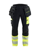 High-Visibility Werkbroek ToolRig - Zwart/High Vis Geel