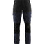 Service Werkbroek Stretch Dames 7166 - Donker marineblauw/Zwart
