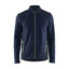 Microfleecevest 4765 - Donker marineblauw/High Vis Geel