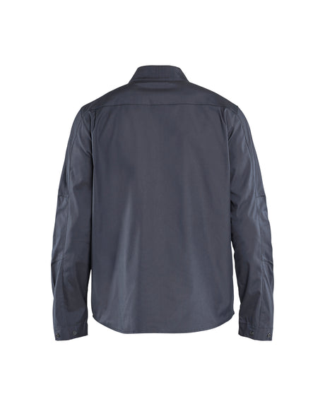 Overhemd Stretch 4411 - Medium grijs