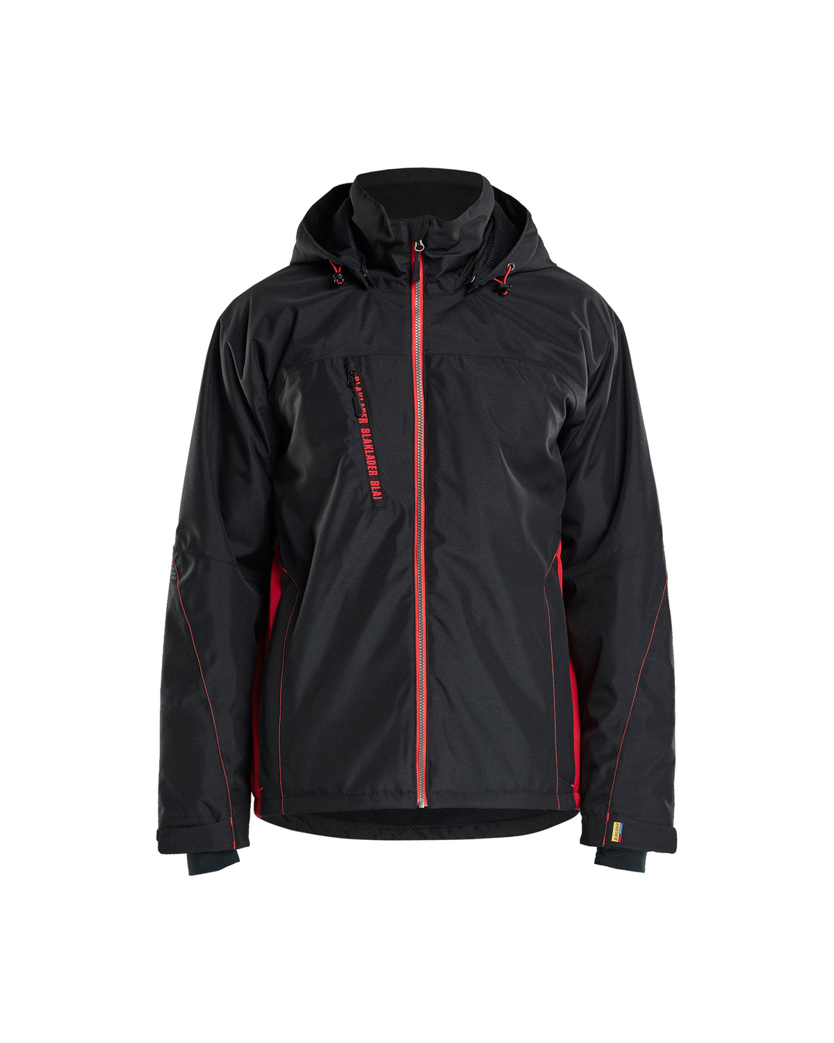 Lichtgewicht winterjas 4890 - Zwart/Rood