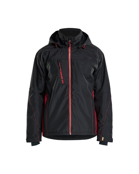 Lichtgewicht winterjas 4890 - Zwart/Rood