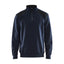 Sweatshirt 3353 - Donker marineblauw/Zwart