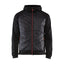 Hooded Hybride Sweatshirt met Rits 3463