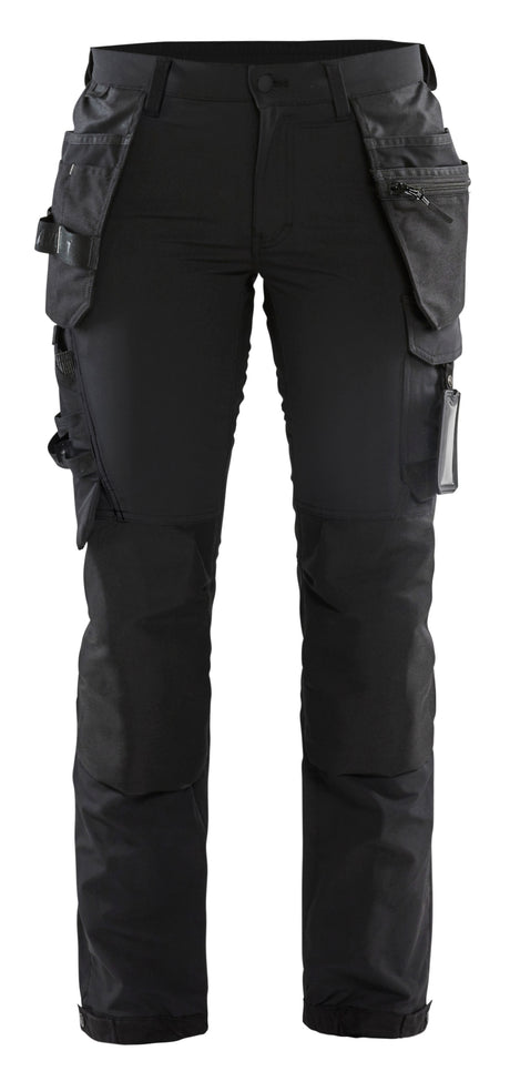 Werkbroek Dames 7192 - Zwart/Donkergrijs