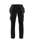 Werkbroek Dames 7130 - Zwart/Zwart