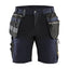 Werkshort 1598 - Donker marineblauw/Zwart