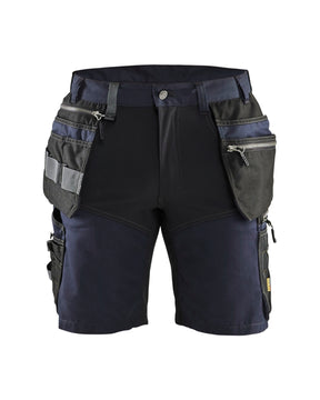 Werkshort 1598 - Donker marineblauw/Zwart