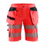 High-Visibility Short Dames 7186 - High Vis Rood