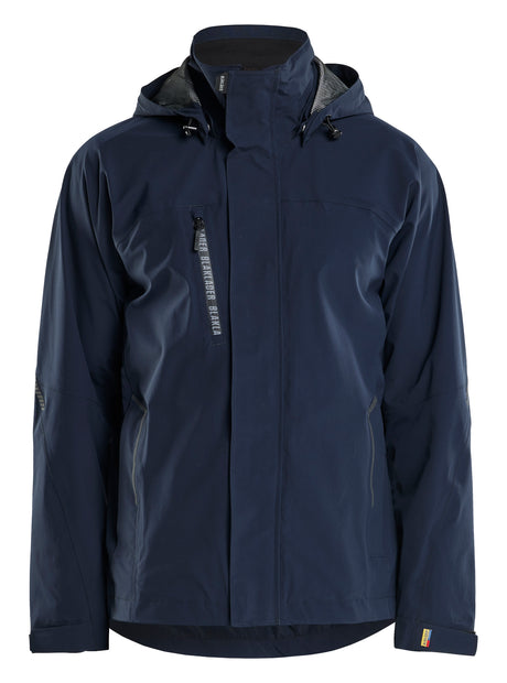 Shell Jack Stretch 4483 - Donker marineblauw/Zwart