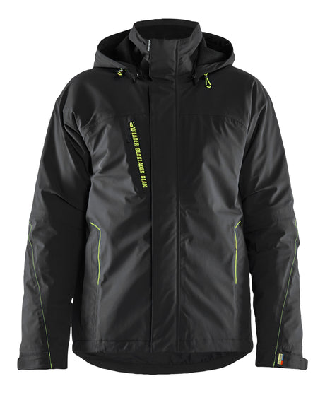 Winterjas 4484 - Zwart/High Vis Geel