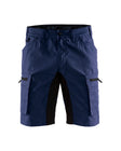 Serviceshort 1449 - Marineblauw/Zwart