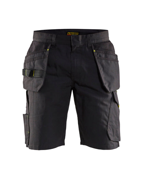Service short 1494 - Zwart/High Vis Geel