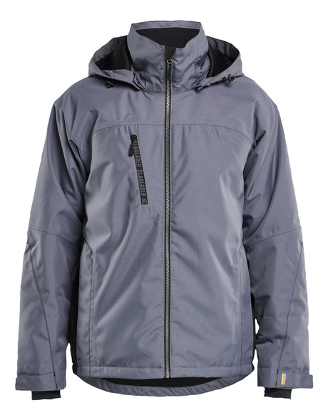 Lichtgewicht winterjas 4890 - Medium grijs/Zwart