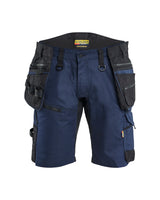 Werkshort STRIKER 1972 - Donker marineblauw/Zwart