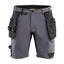 Werkshort 1702 - Medium grijs/Zwart