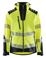 Softshell Jack High-Visibility 4491 - High Vis Geel/Zwart