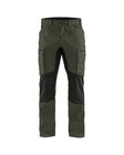 Service werkbroek stretch 1459 - Army groen/Zwart