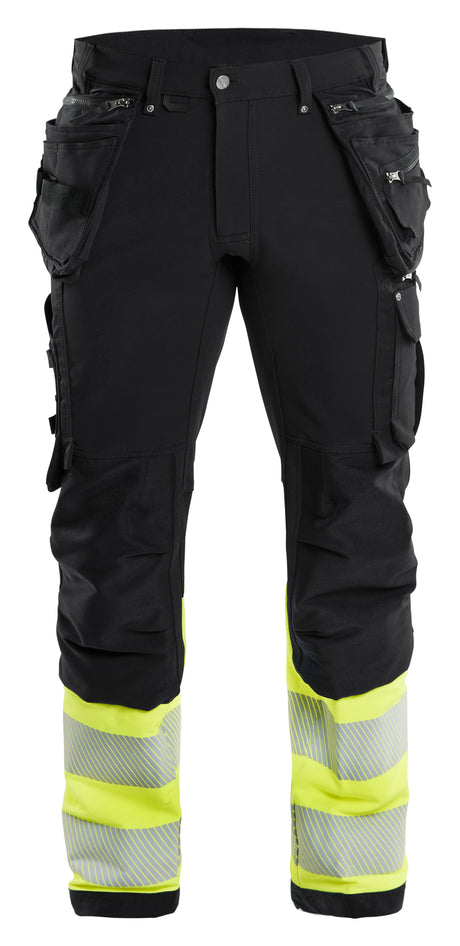 Werkbroek High-Visibility 1993 - Zwart/High Vis Geel