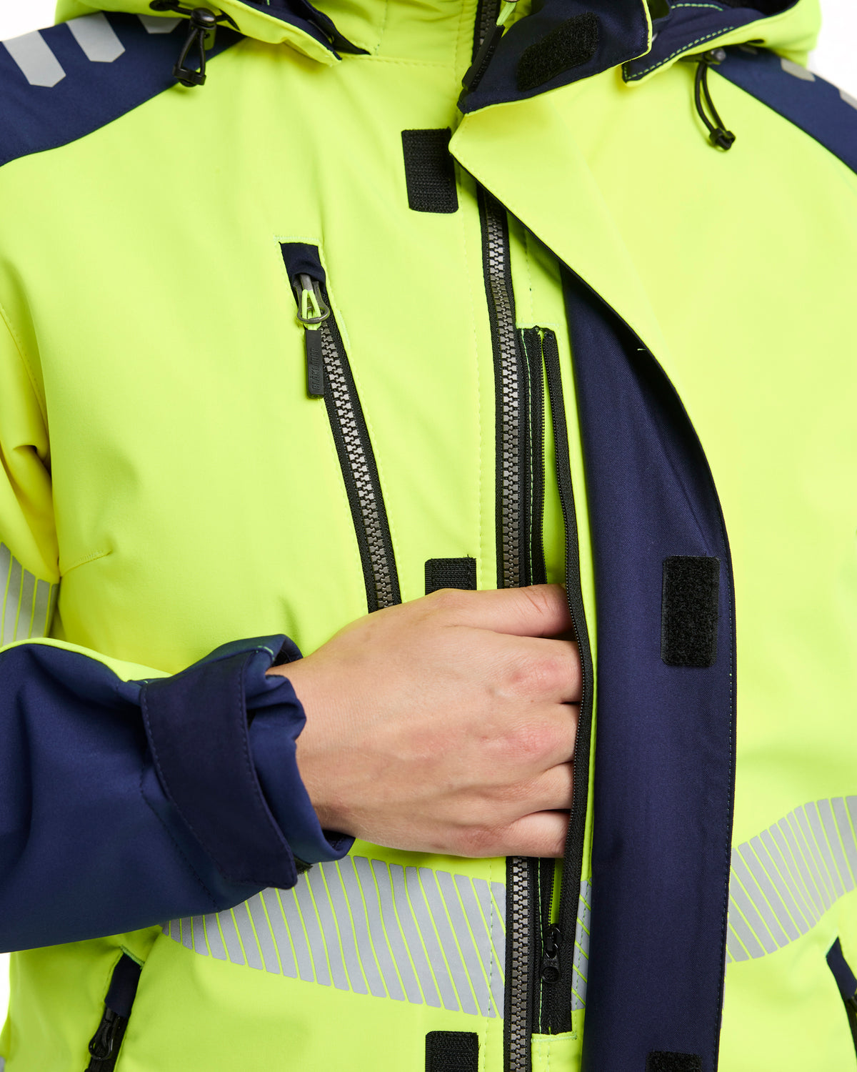 Softshell Winterjas High-Visibility 4401 Dames