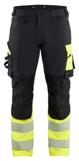 High-Visibility Werkbroek 1126 - Zwart/High Vis Geel