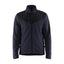 Gebreid Vest 5942 - Donker marineblauw/Zwart
