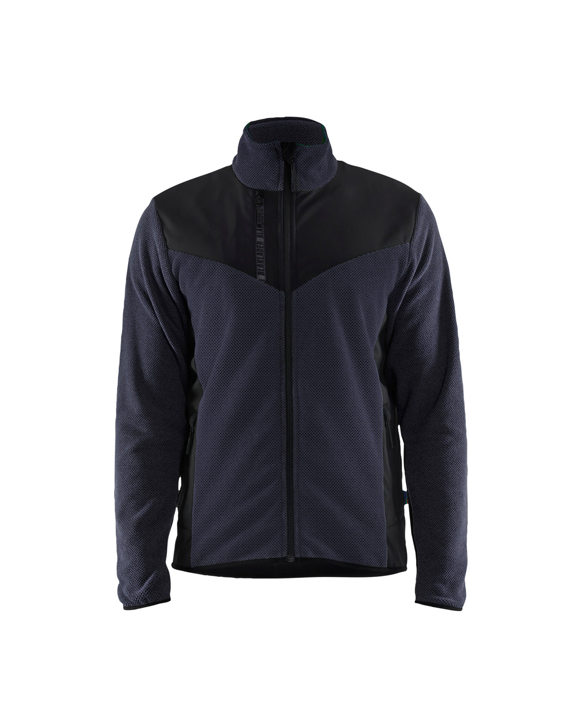 Gebreid Vest 5942 - Donker marineblauw/Zwart